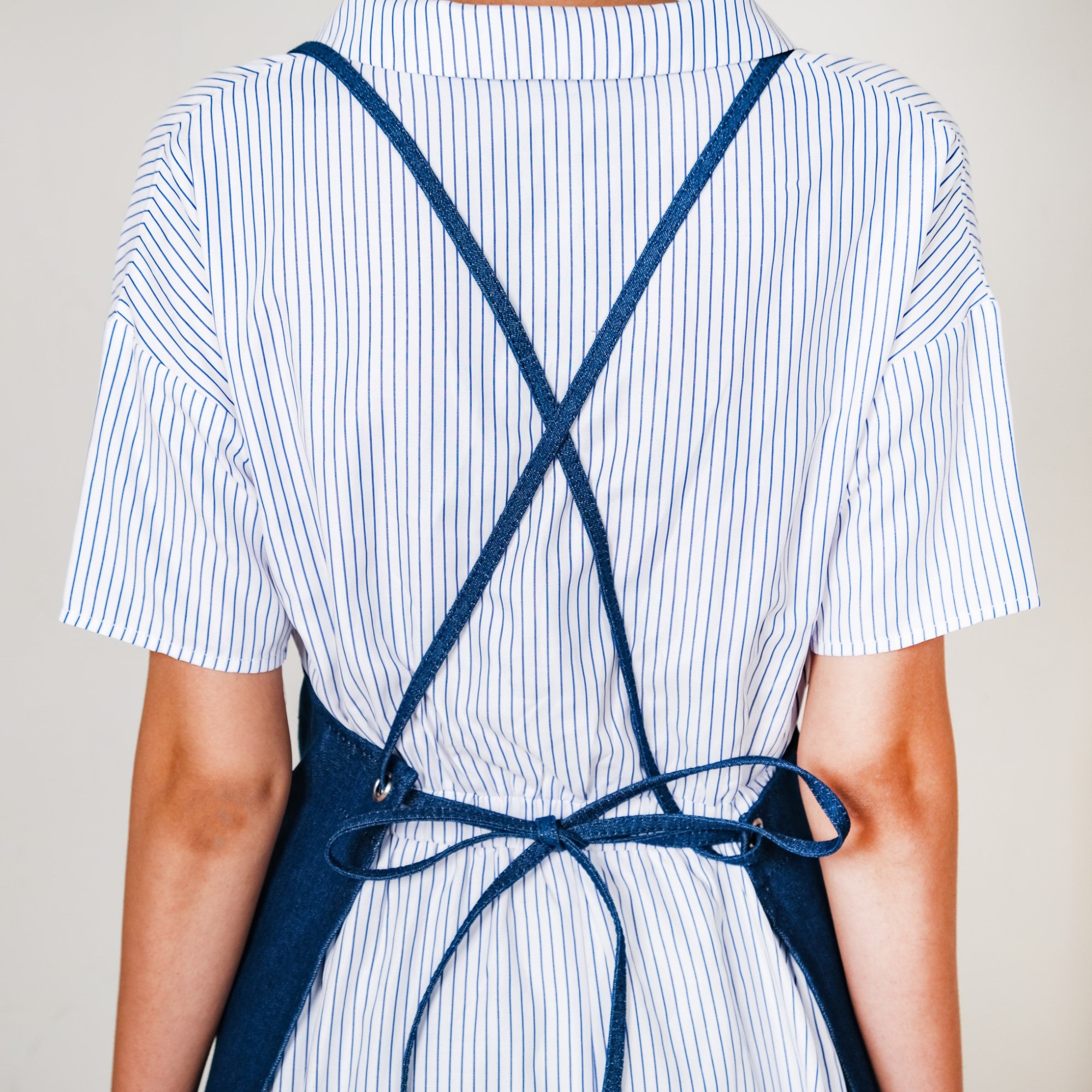Denim Apron for Men Tan Brown