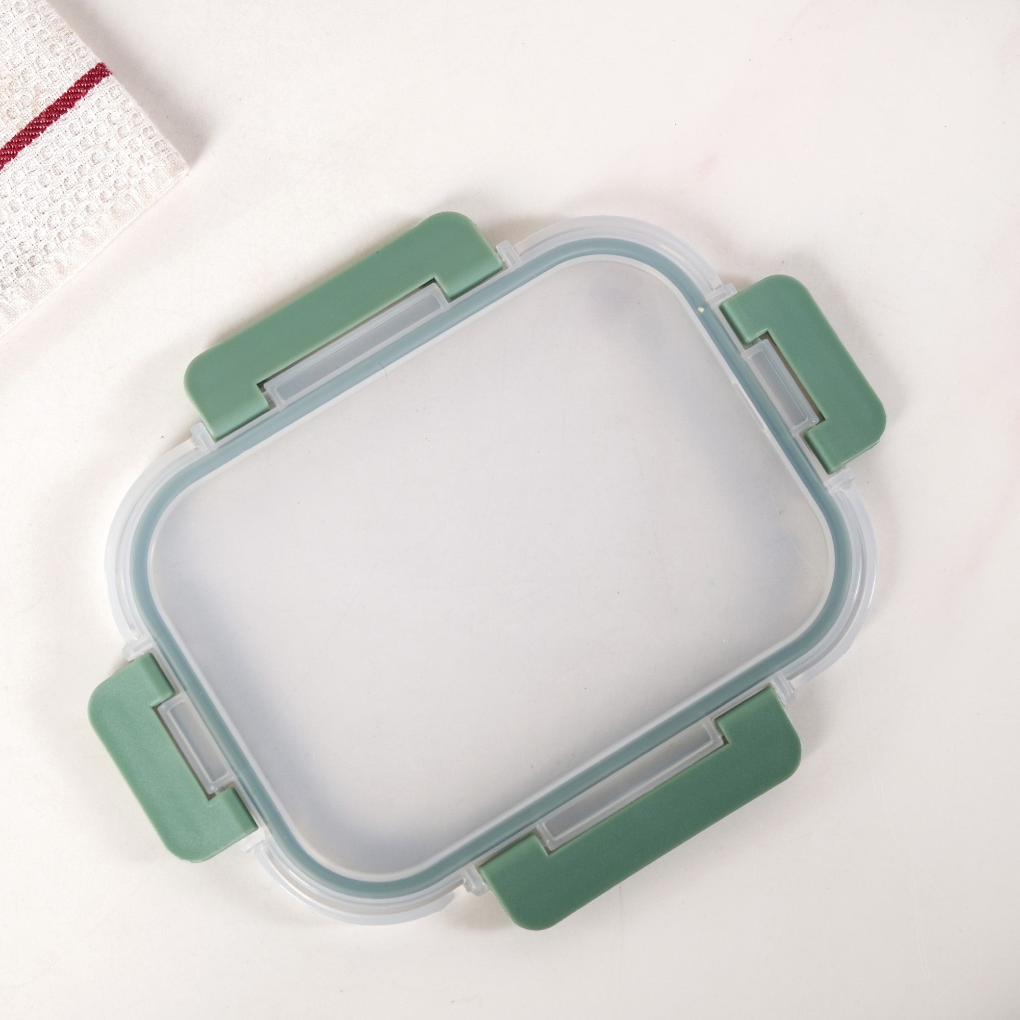 Leakproof Rectangular Food Storage Box Set Of 3 Green S 600ml M 1000ml L 1500ml