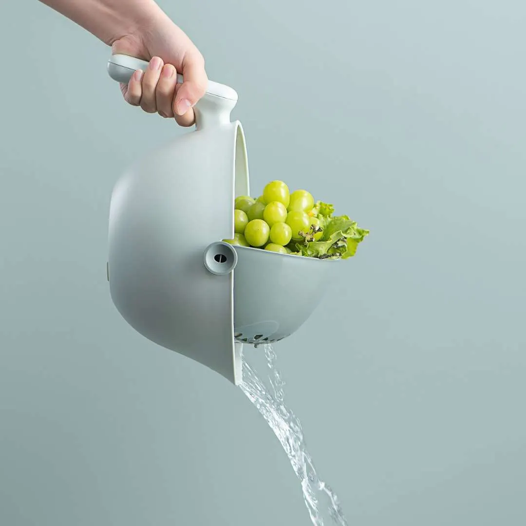 2 In 1 Kitchen Colander And Bowl 2000ml