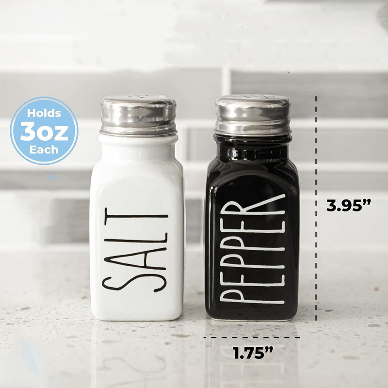 Salt & Pepper Shakers Set