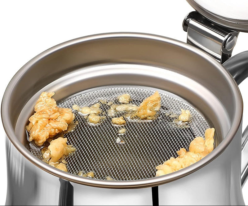 Fryer Oil Filter Jug Stainless Steel