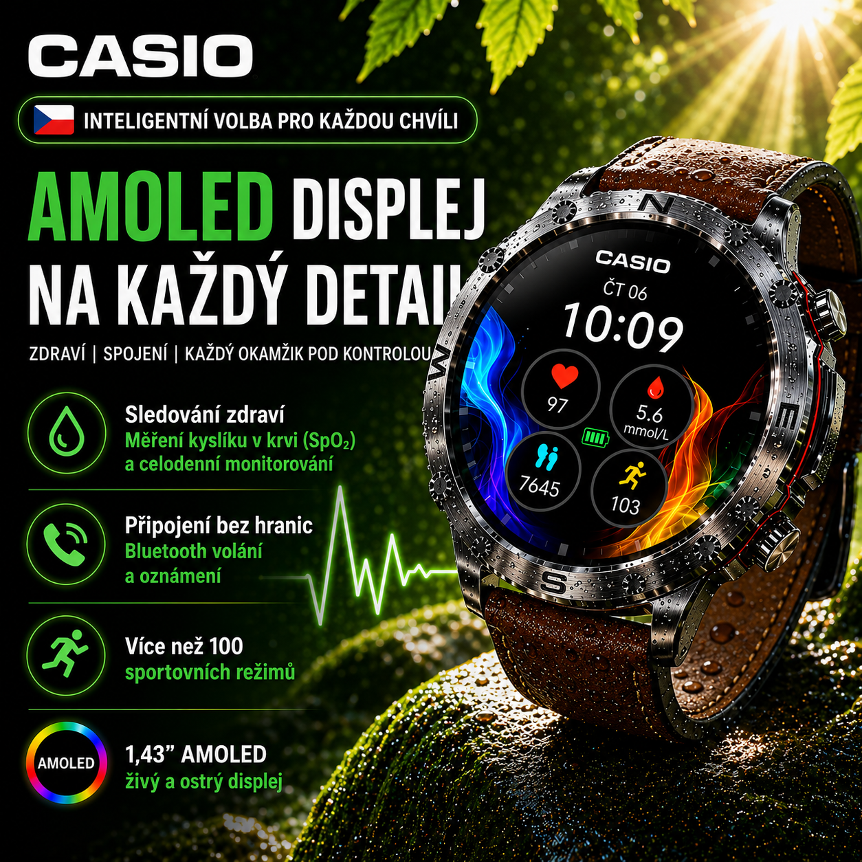 ⌚ ⌚[Dovezeno z Japonska] Chytré hodinky nové generace 2026 – kombinují pokročilé funkce a komplexní sledování 🔥🔥