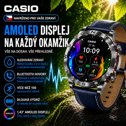 ⌚ ⌚[Dovezeno z Japonska] Chytré hodinky nové generace 2026 – kombinují pokročilé funkce a komplexní sledování 🔥🔥
