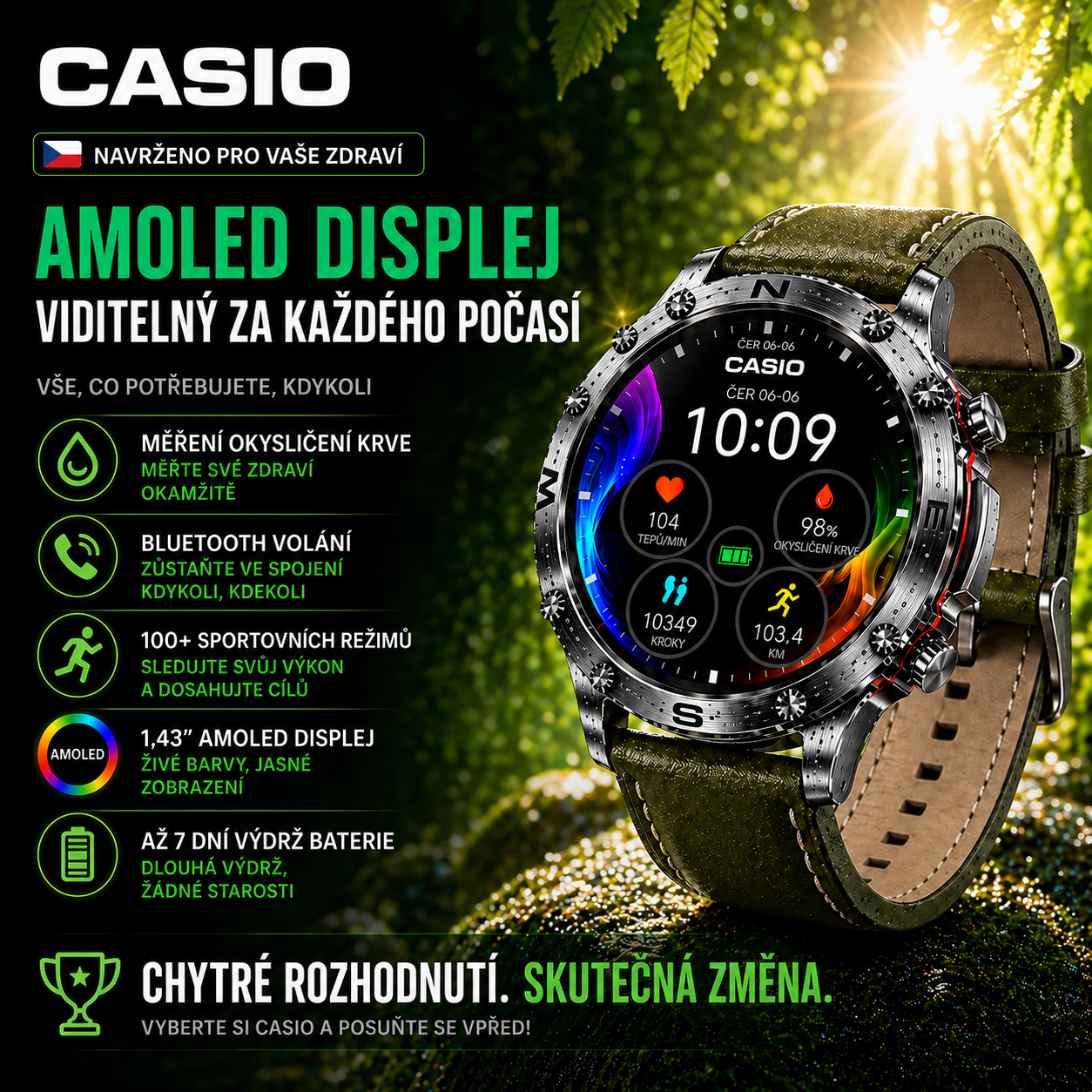 ⌚ ⌚[Dovezeno z Japonska] Chytré hodinky nové generace 2026 – kombinují pokročilé funkce a komplexní sledování 🔥🔥