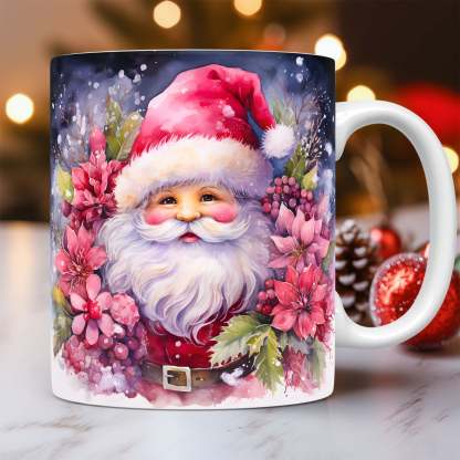 EveryFilterStore 3D Festive Christmas Ceramic Mug & Coffee Cup