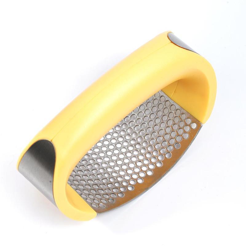 EveryFilterStore Stainless Steel Garlic Press Rocker - Ergonomic Manual Garlic Mincer & Crusher - Professional Kitchen Tool - Easy Clean