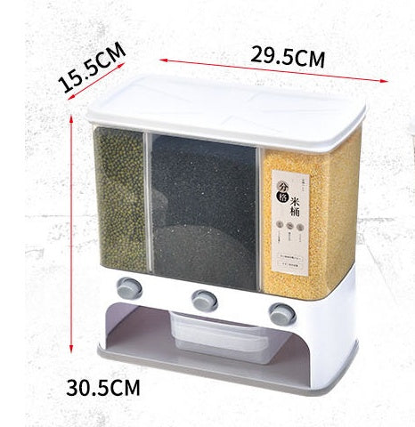 EveryFilterStore Wall-Mounted Dry Food & Grain Dispenser