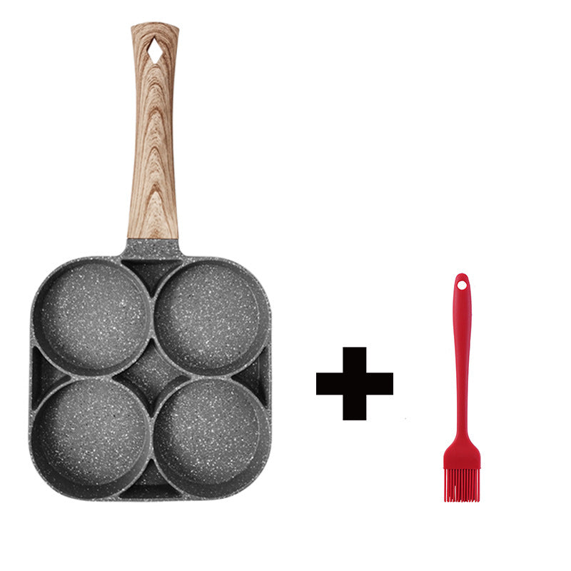 EveryFilterStore Non-Stick 4-Hole Omelet & Pancake Pan