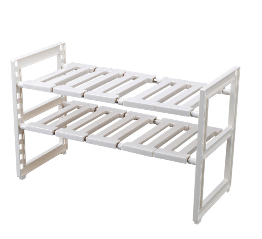 EveryFilterStore Expandable 2-Tier Under Sink Organizer