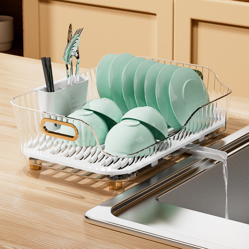 EveryFilterStore Compact Freestanding Dish Drying Rack