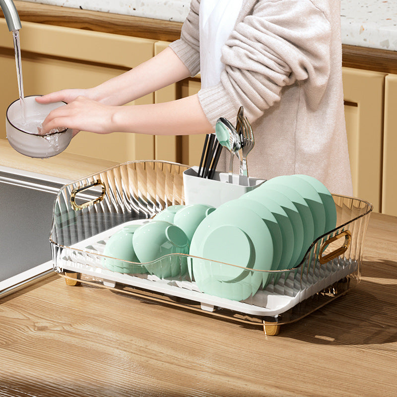 EveryFilterStore Compact Freestanding Dish Drying Rack