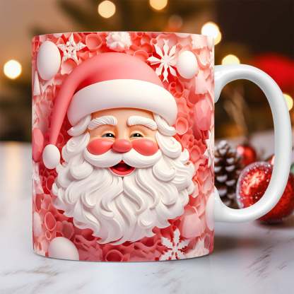 EveryFilterStore 3D Festive Christmas Ceramic Mug & Coffee Cup