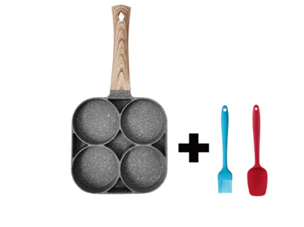 EveryFilterStore Non-Stick 4-Hole Omelet & Pancake Pan