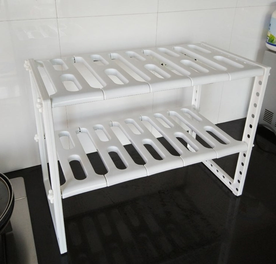 EveryFilterStore Expandable 2-Tier Under Sink Organizer