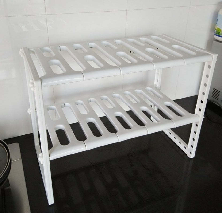 EveryFilterStore Expandable 2-Tier Under Sink Organizer