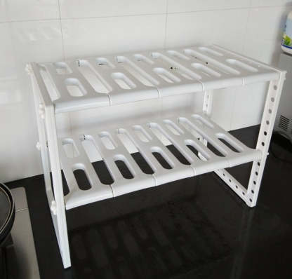 EveryFilterStore Expandable 2-Tier Under Sink Organizer