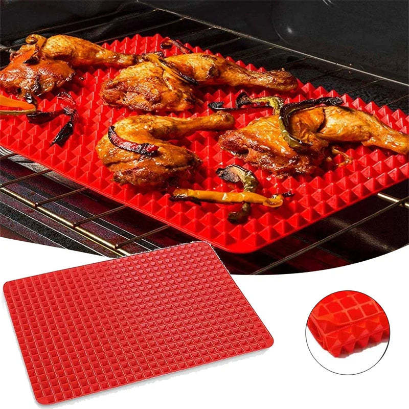 EveryFilterStore Non-Stick Silicone Pyramid Baking Mat