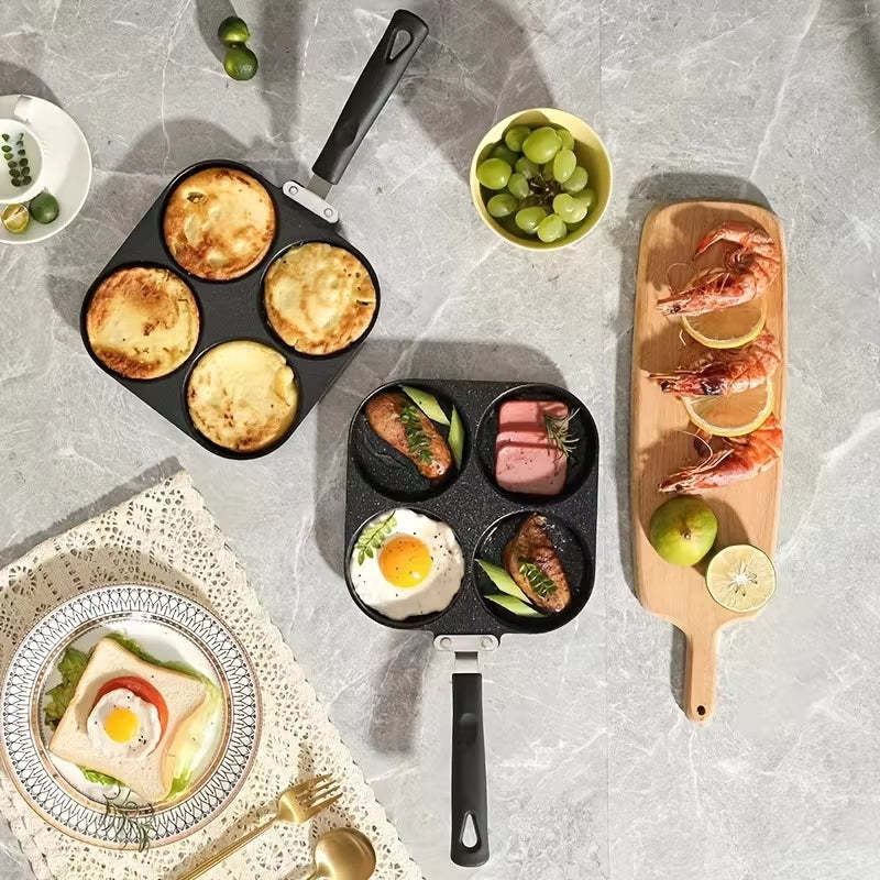 EveryFilterStore Non-Stick 4-Hole Omelet & Pancake Pan