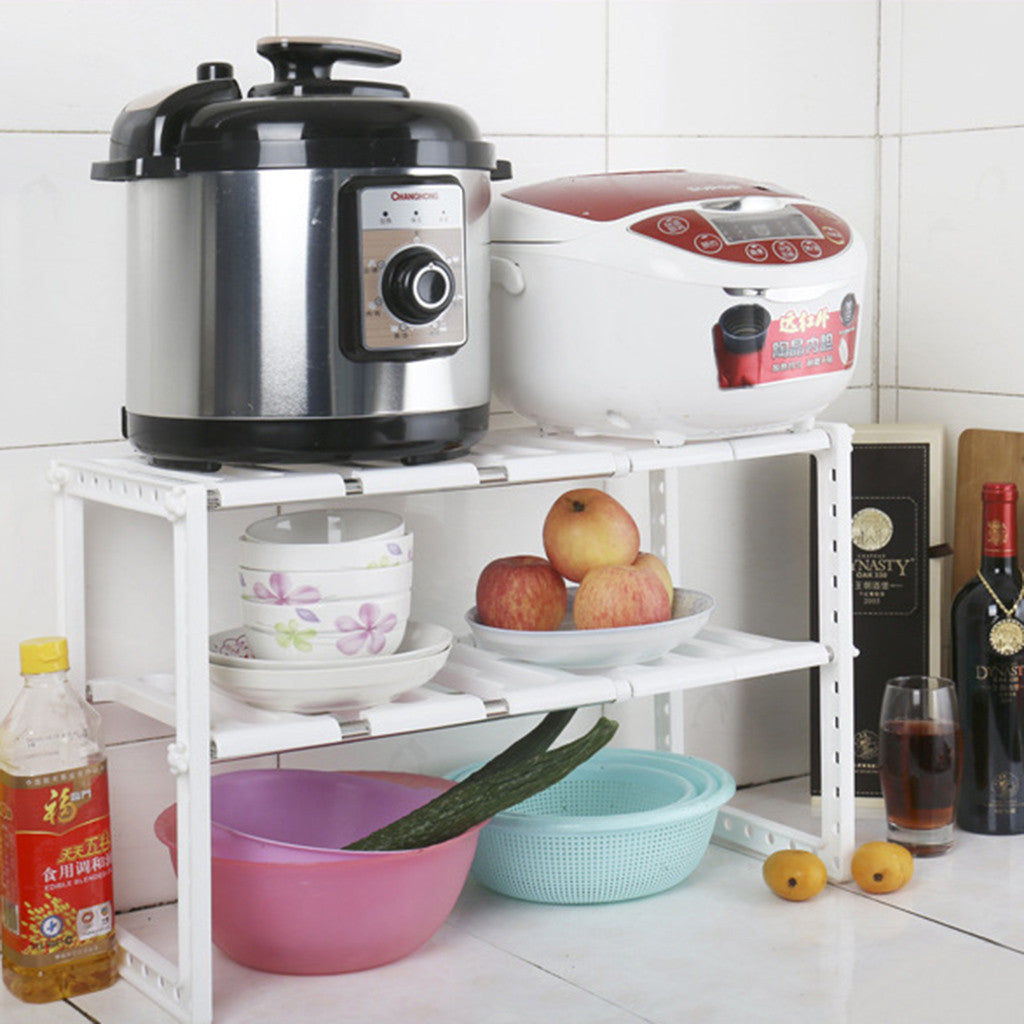 EveryFilterStore Expandable 2-Tier Under Sink Organizer