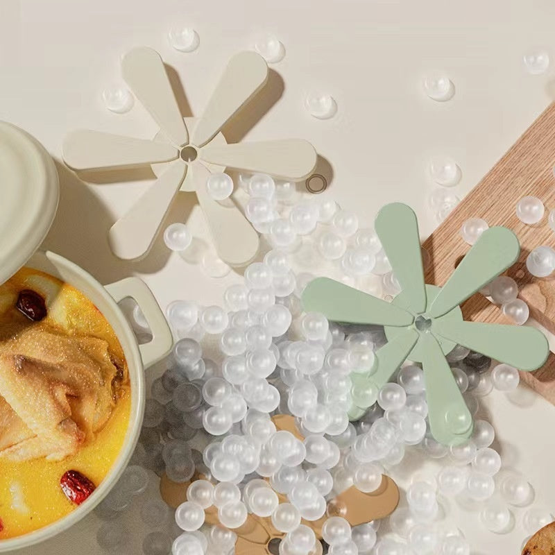 EveryFilterStore Foldable Tree Shape Silicone Trivet Set