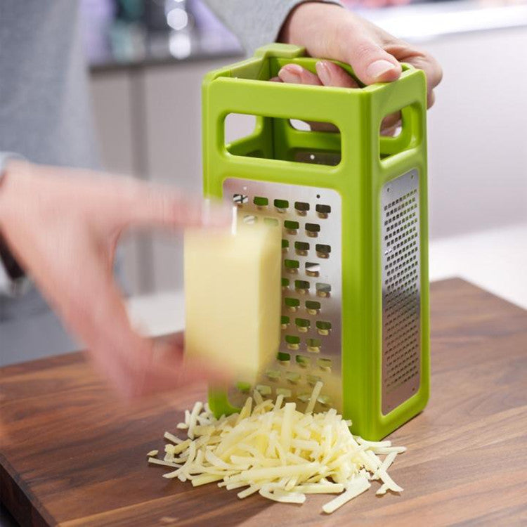 EveryFilterStore Foldable 4-Sided Stainless Steel Box Grater