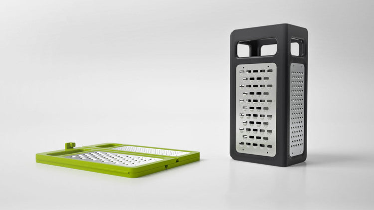 EveryFilterStore Foldable 4-Sided Stainless Steel Box Grater