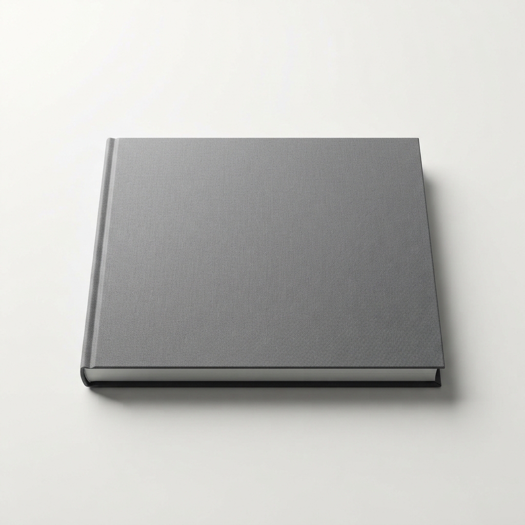 Gray evidence-based medical guidebook laying flat