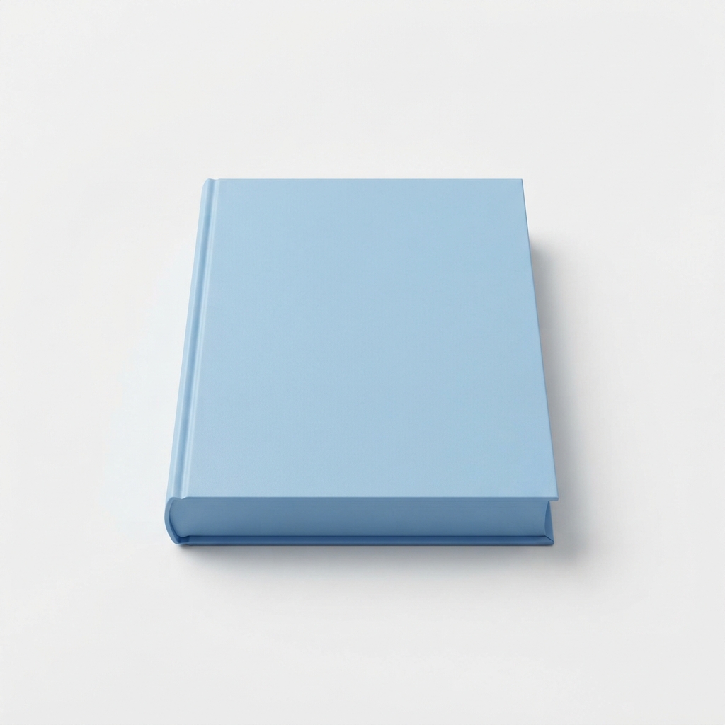 Light blue medical terminology paperback textbook