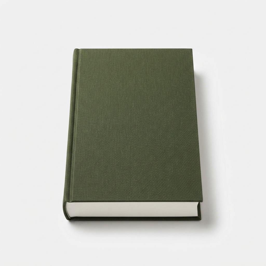 Dark olive green suspense anthology paperback