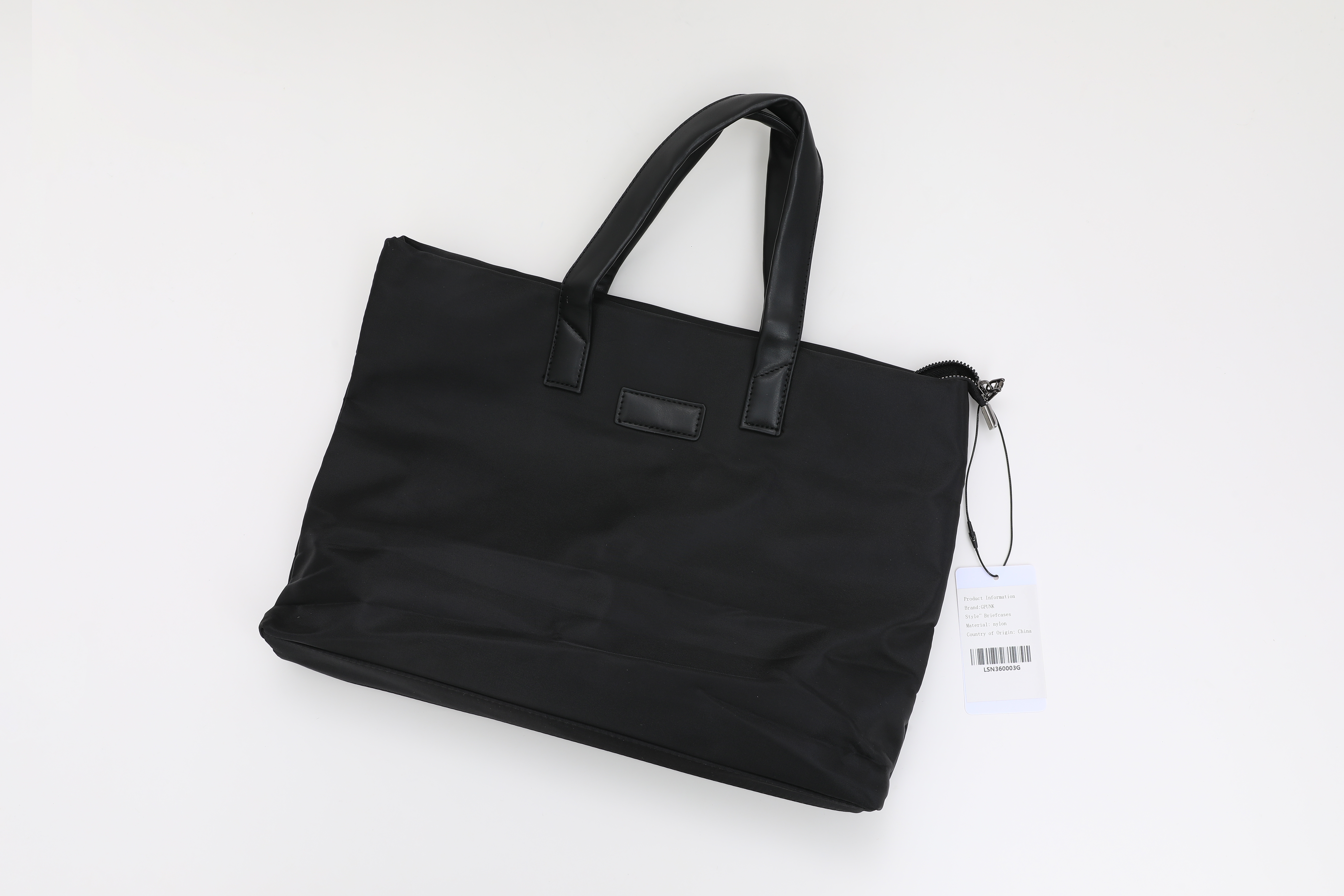 GPUNK Man Briefcase Hand-held Business Office Commuting Computer Document Bag