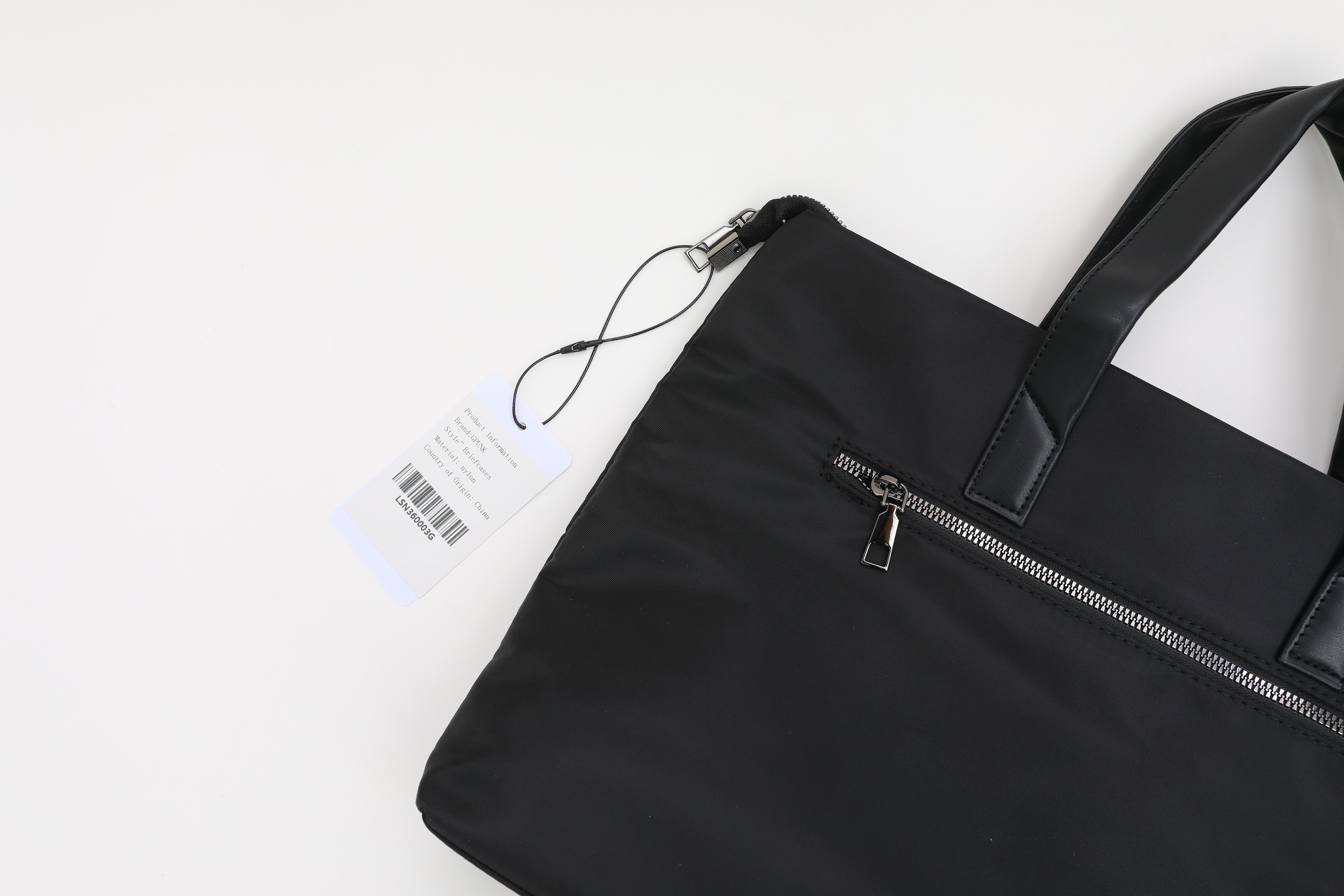 GPUNK Man Briefcase Hand-held Business Office Commuting Computer Document Bag