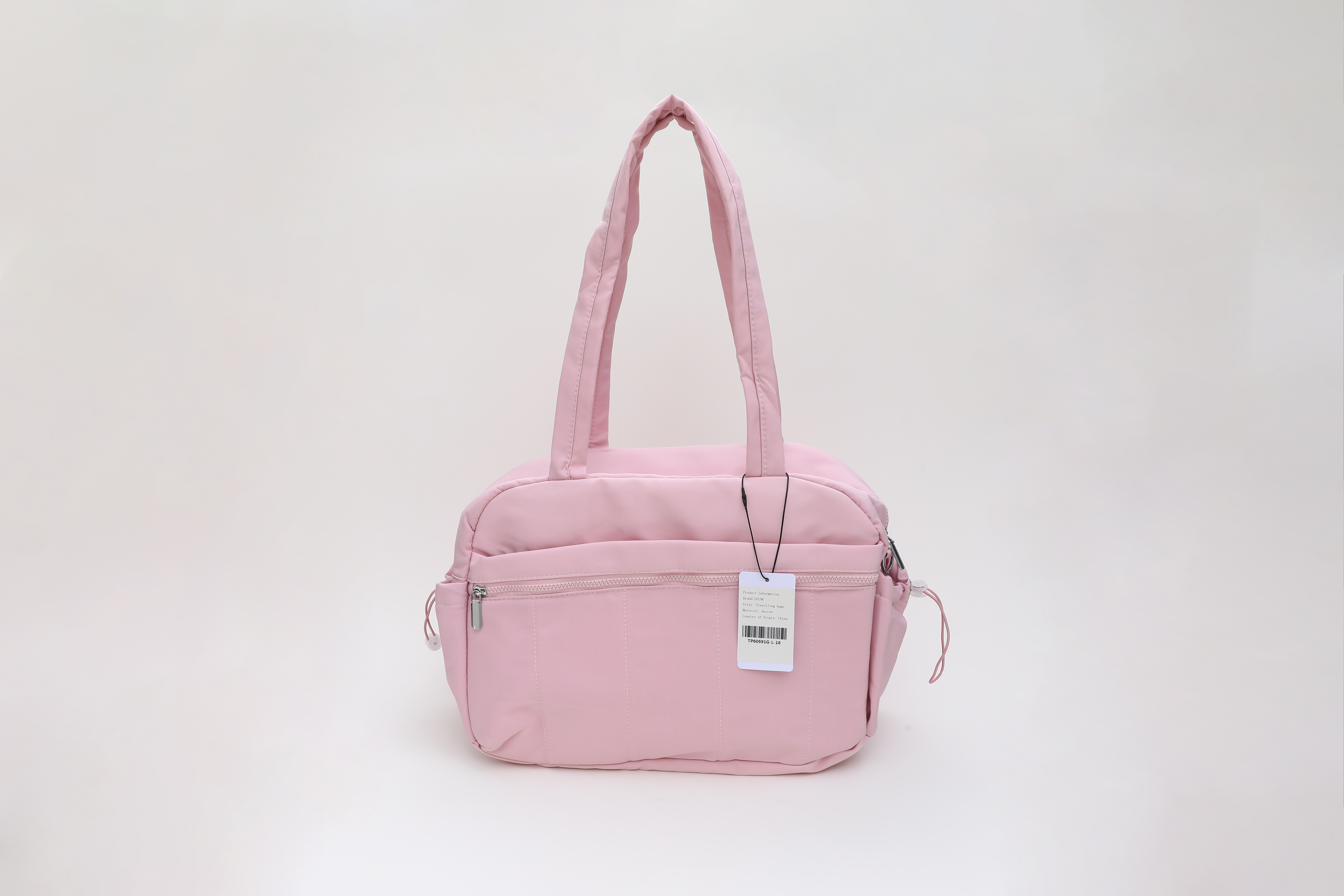 GPUNK Travel Duffle Bag for Women, Gym Bag Puffer Carry on Weekender Bags (Pink)
