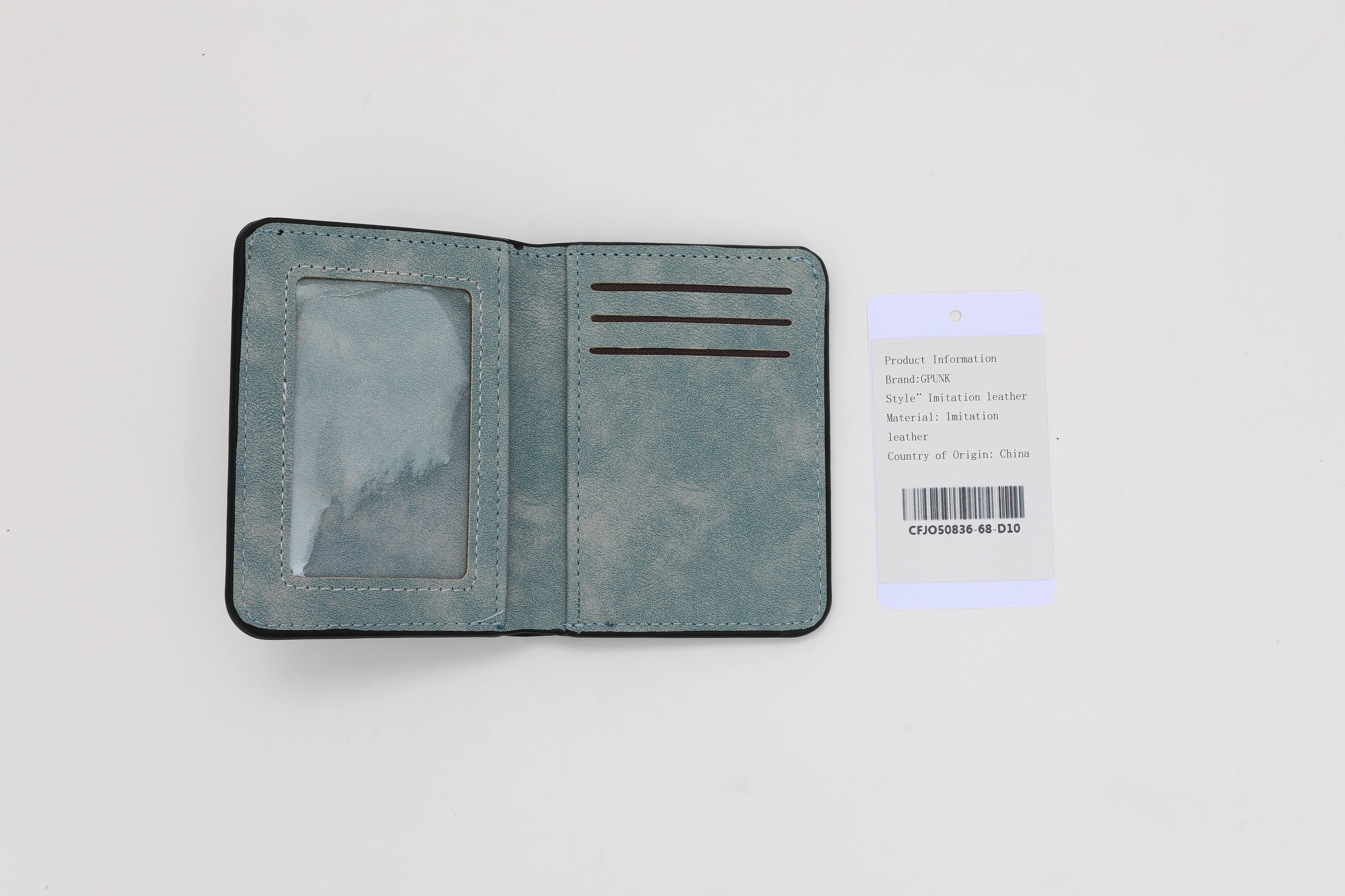 GPUNK Minimalist Small Card Holder for Men and Women, Ultra-thin Vertical Credit Card Organizer with Multi-card Slots, Lightweight ID Wallet for Travel and Daily Use