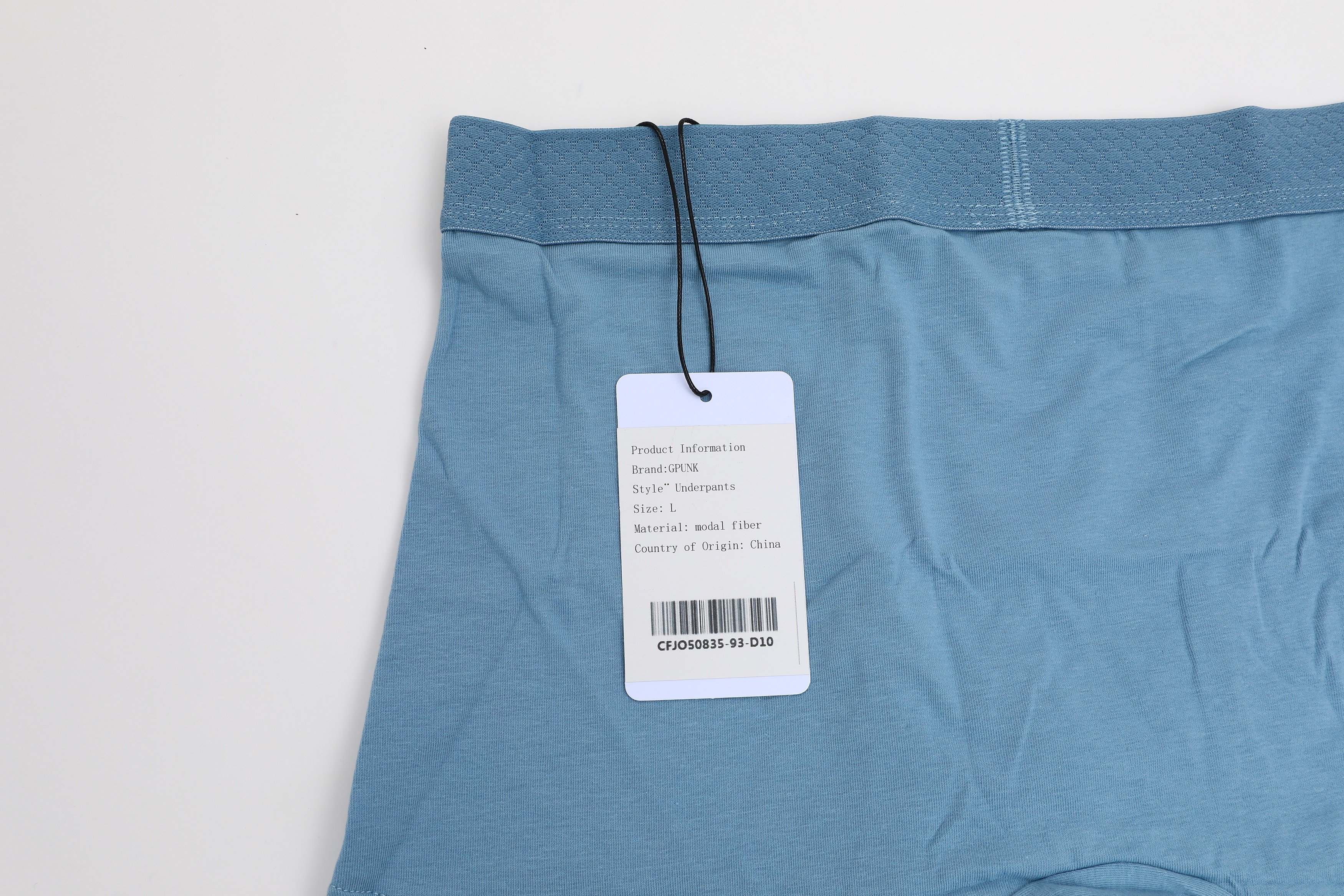 GPUNK Man Boxer Briefs Large Size Underwear Antibacterial Male Underpants