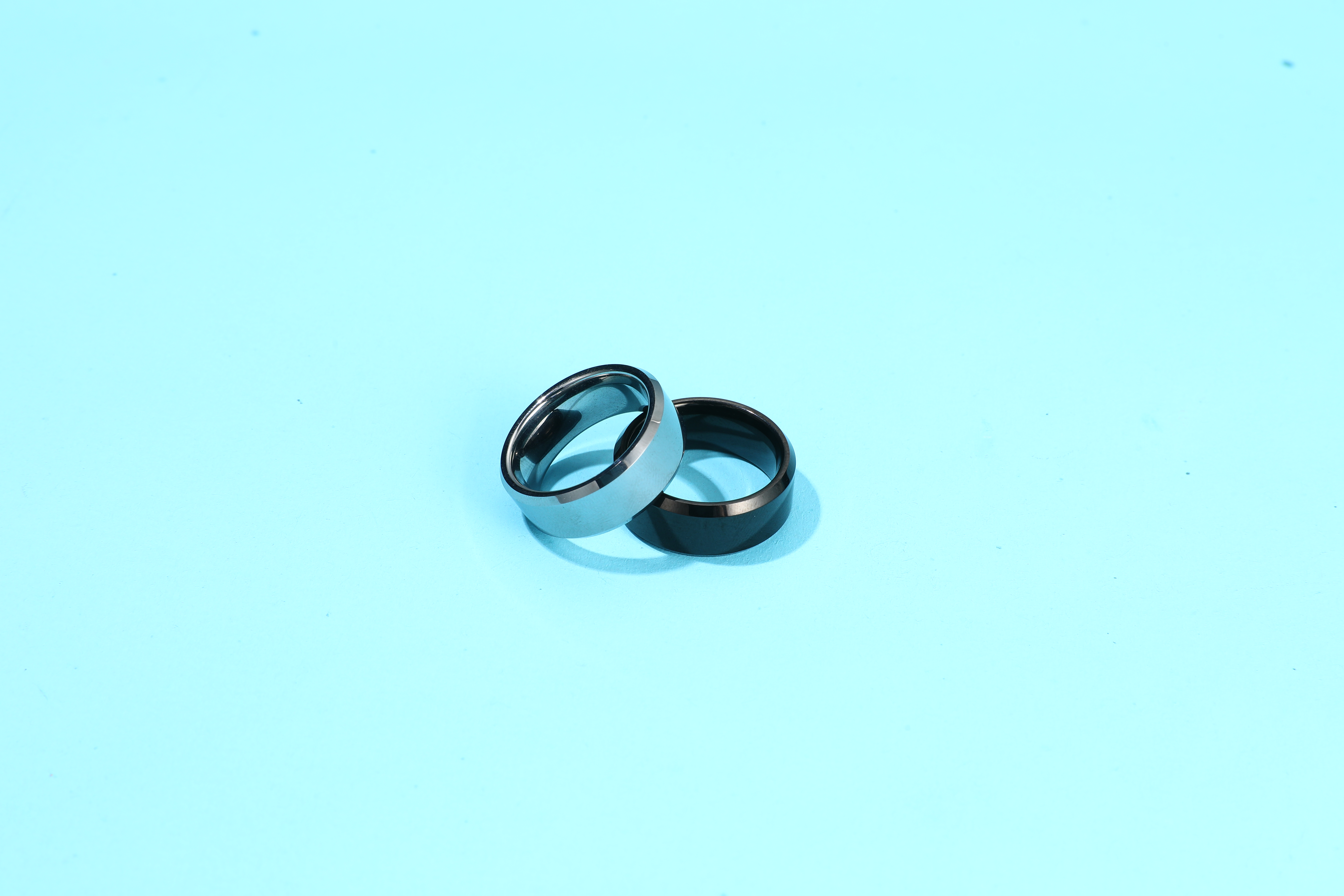 GPUNK Classic Tungsten Wedding Band for Men Polished Finish Rings Comfort Fit Size 7-14 