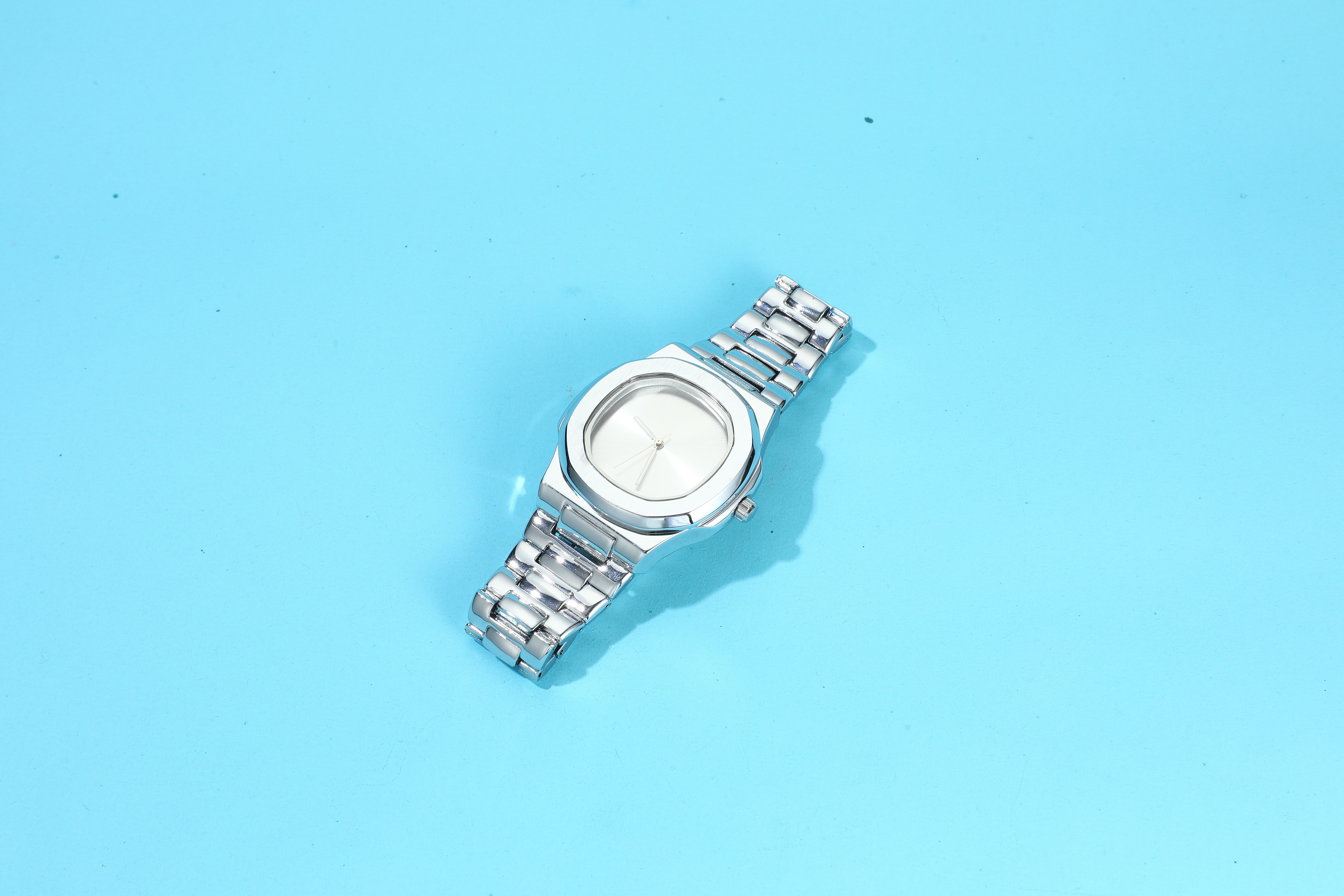 GPUNK Unisex Womens Waterproof Wrist Watch,Women's Silver Stainless Steel Quartz Watch Dainty Christmas Gifts
