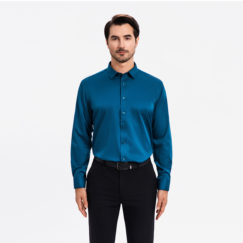 Men's long-sleeved business shirt