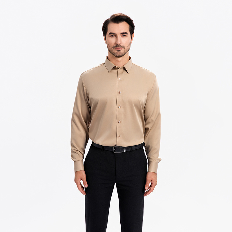 Men's long-sleeved business shirt