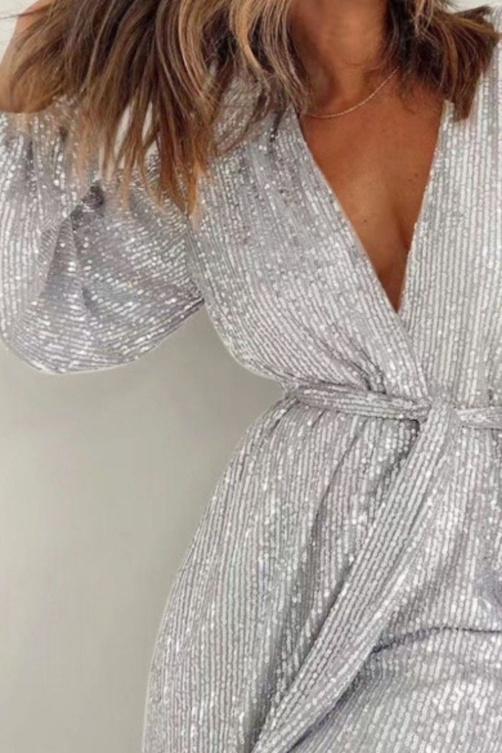Tie Waist Long Sleeve Romper | 7 Colors-Tactilefable