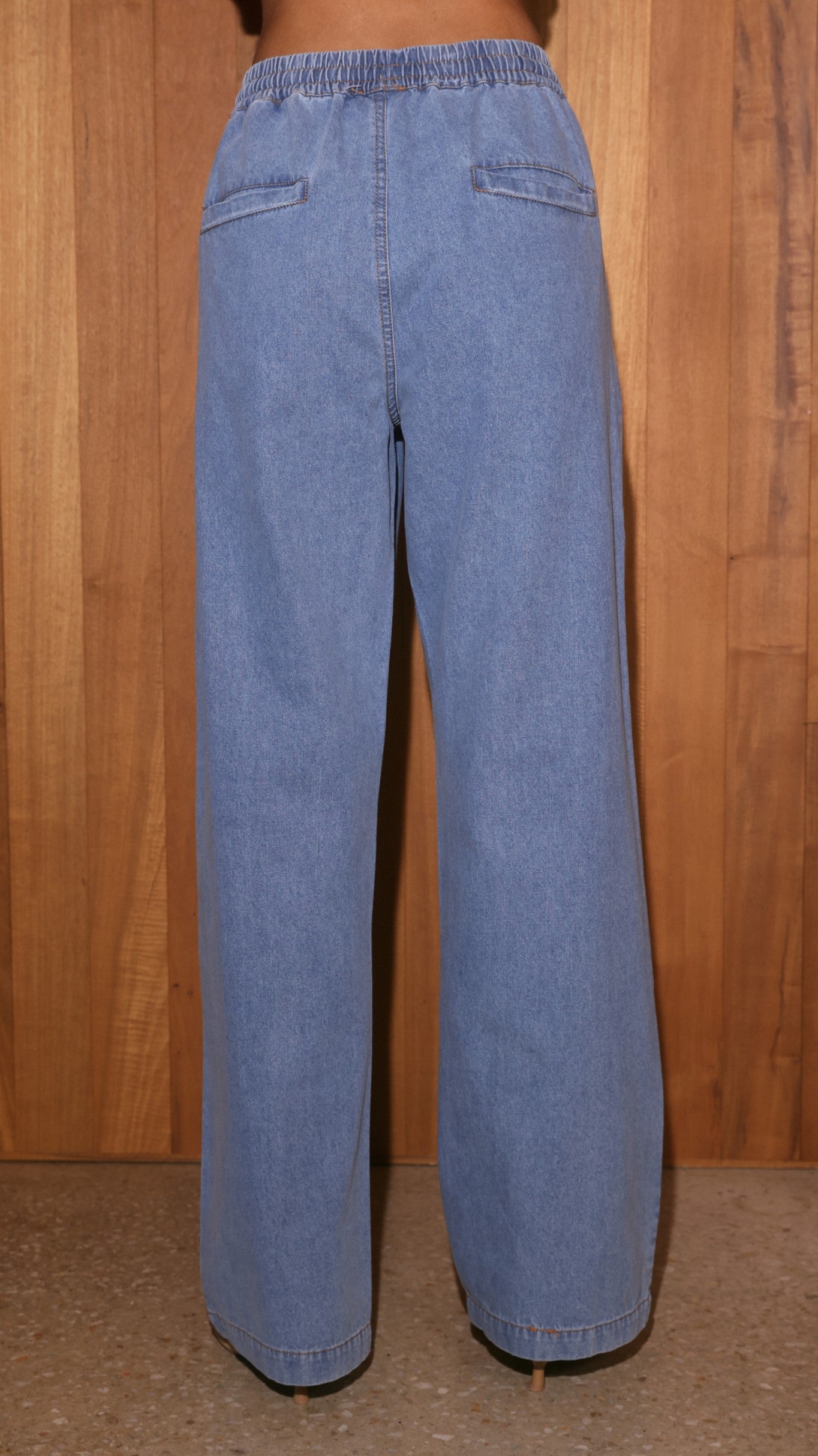 Denim Pants - Light Blue-Tactilefable