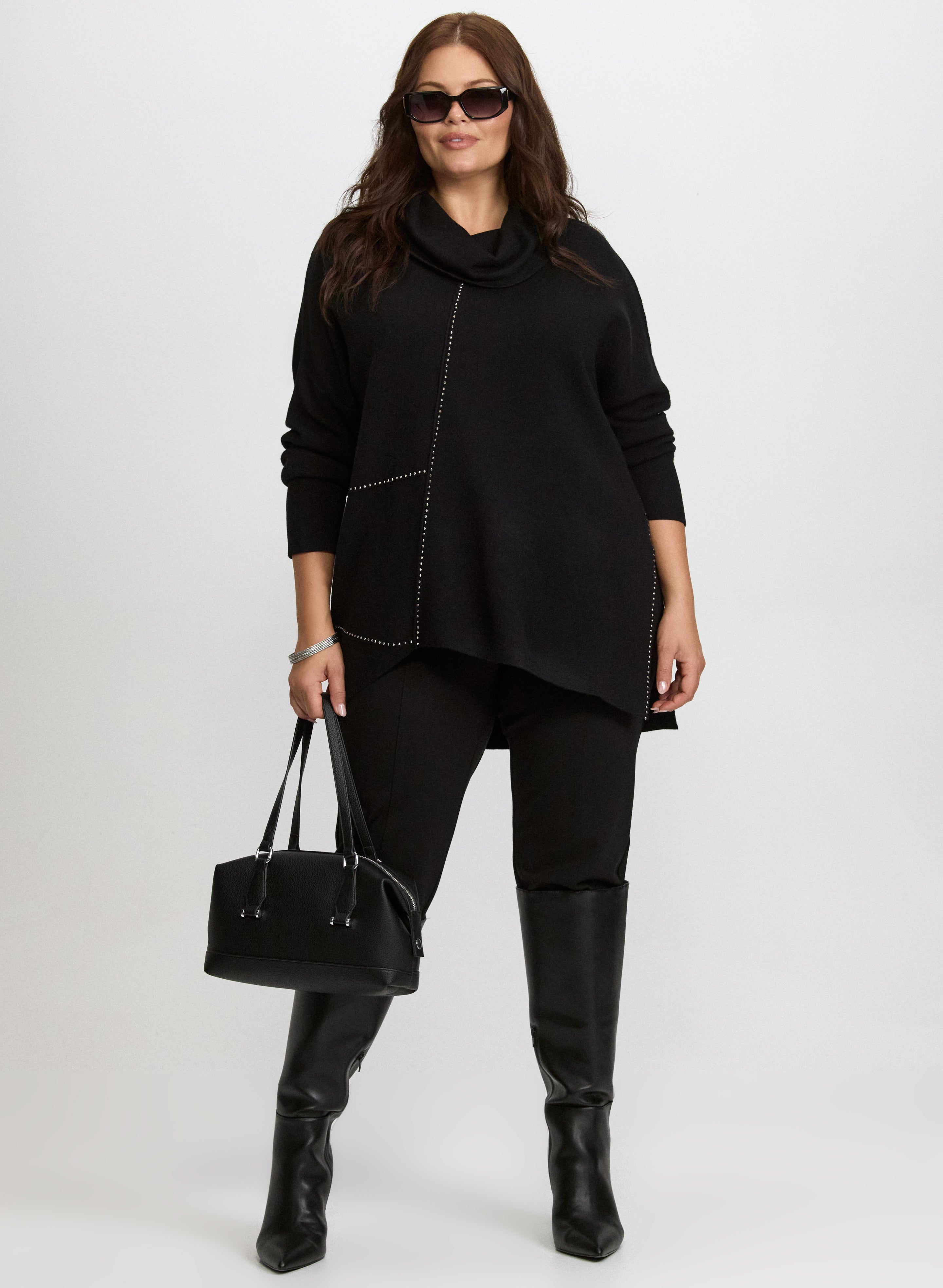 Joseph Ribkoff - Cowl Neck Sweater-Tactilefable