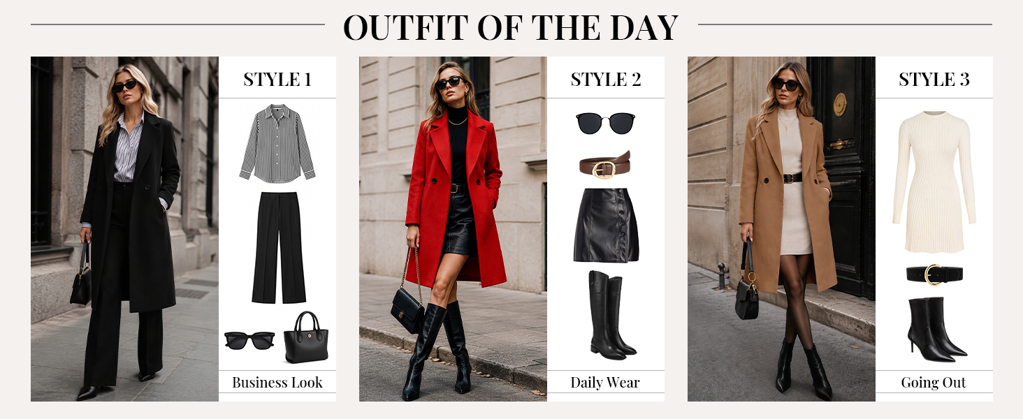 Wool Coats for Women