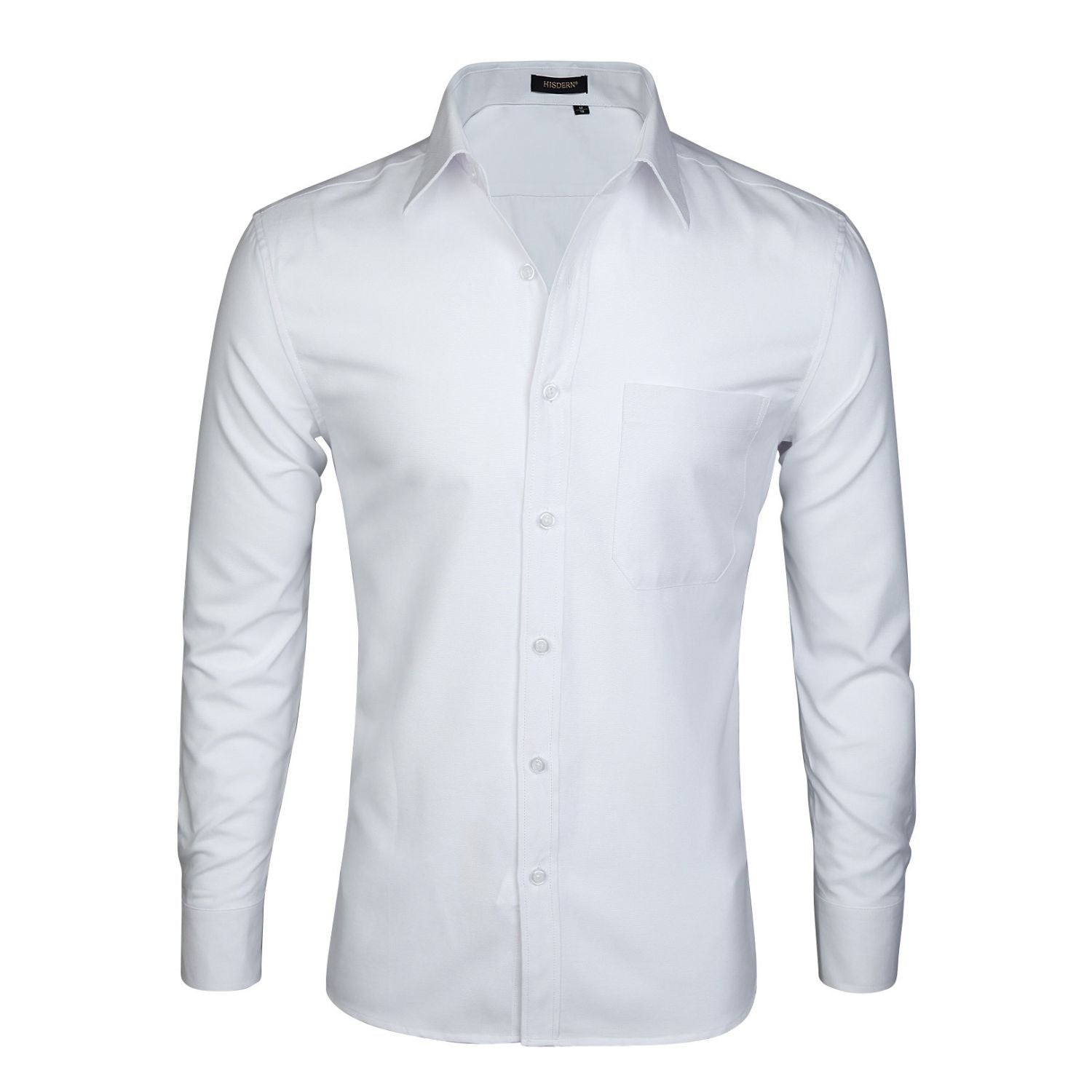  Non-Iron White Dress Shirt for Boardroom to Cocktail Hour Versatility-Tactilefable