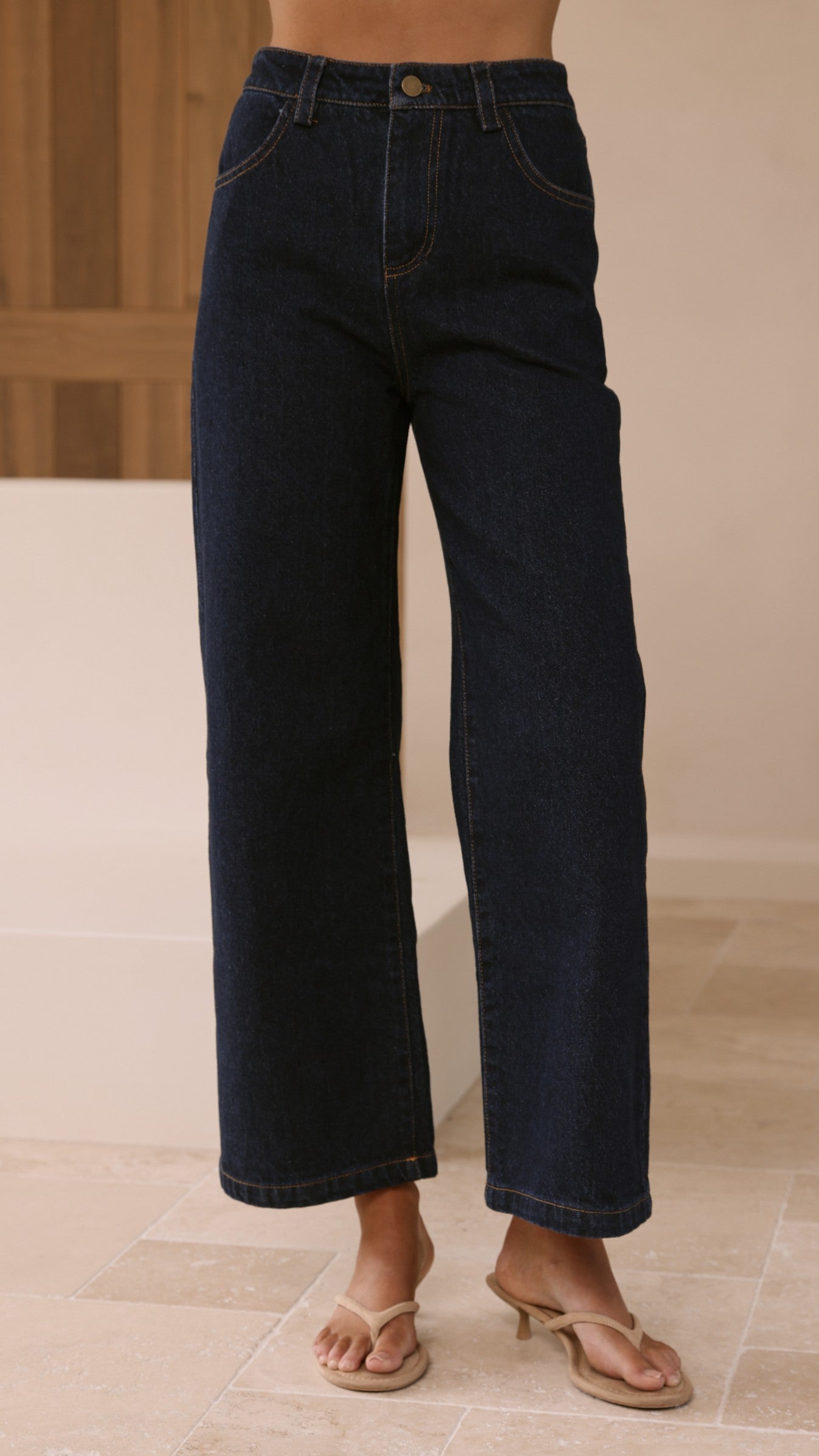 MVN Zadie Jeans - Dark Blue Denim-Tactilefable