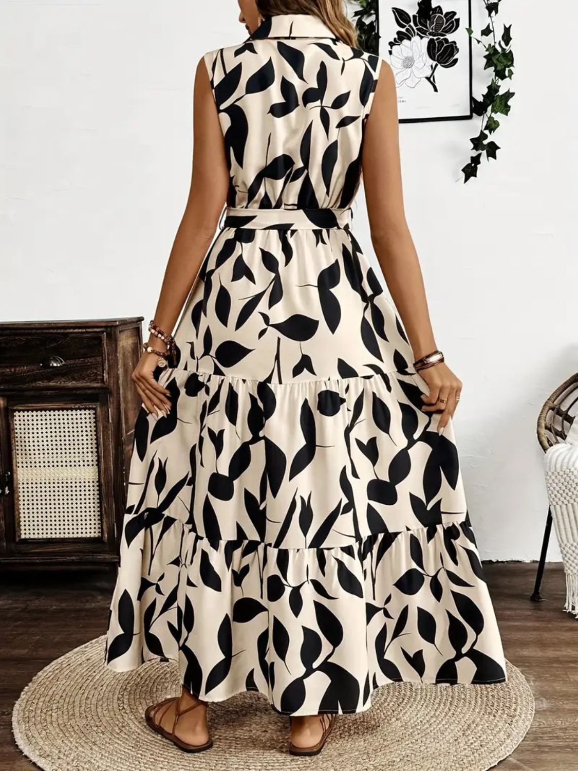 Ella Sleeveless Maxi Shirtdress | 3 Colors | Poundton-Tactilefable