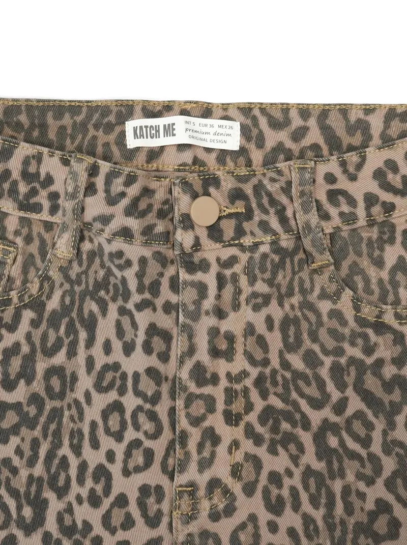 Katch Me Chic Women's Vintage Leopard Print High Waist Wide Leg Jeans, Y2K Street Style Baggy Durable Denim Trousers, Casual Wrinkle-Resistant Stretch Loose Fit Cotton Bottoms #TikTokMadeMeBuyIt #VintageDenim #LeopardJeans #Y2KFashion Katch Me Chic Women's Vintage Leopard Print High Waist Wide Leg Jeans, Y2K Street Style Baggy Durable Denim Trousers, Casual Wrinkle-Resistant Stretch Loose Fit Cotton Bottoms #TikTokMadeMeBuyIt #VintageDenim #LeopardJeans #Y2KFashion