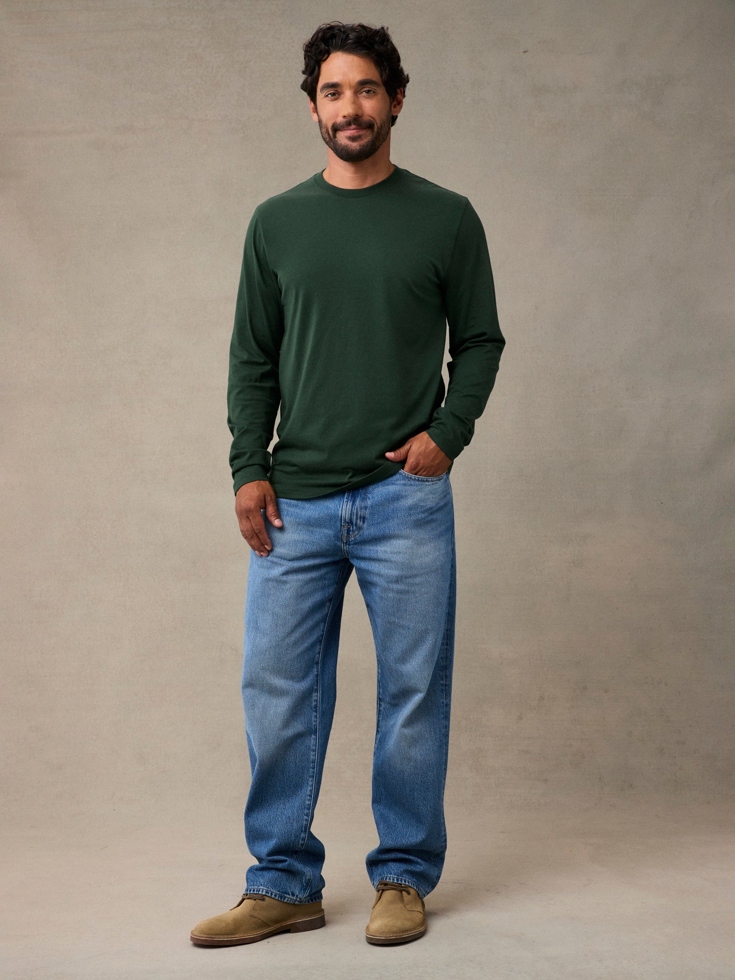 Long Sleeve Crew Neck