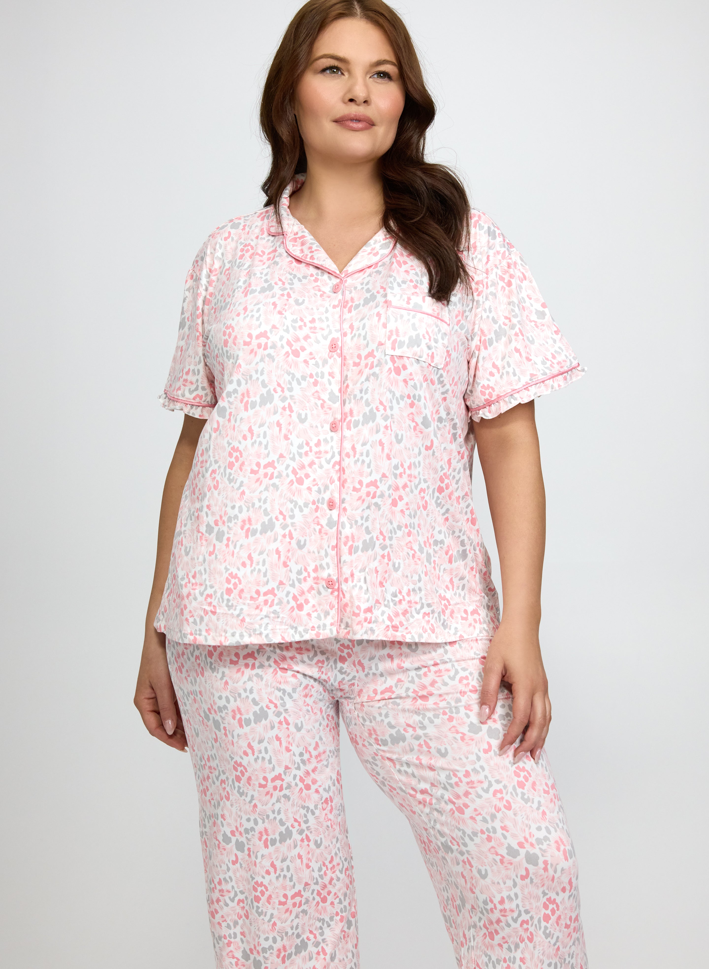 Animal Print Pyjama Set-Tactilefable