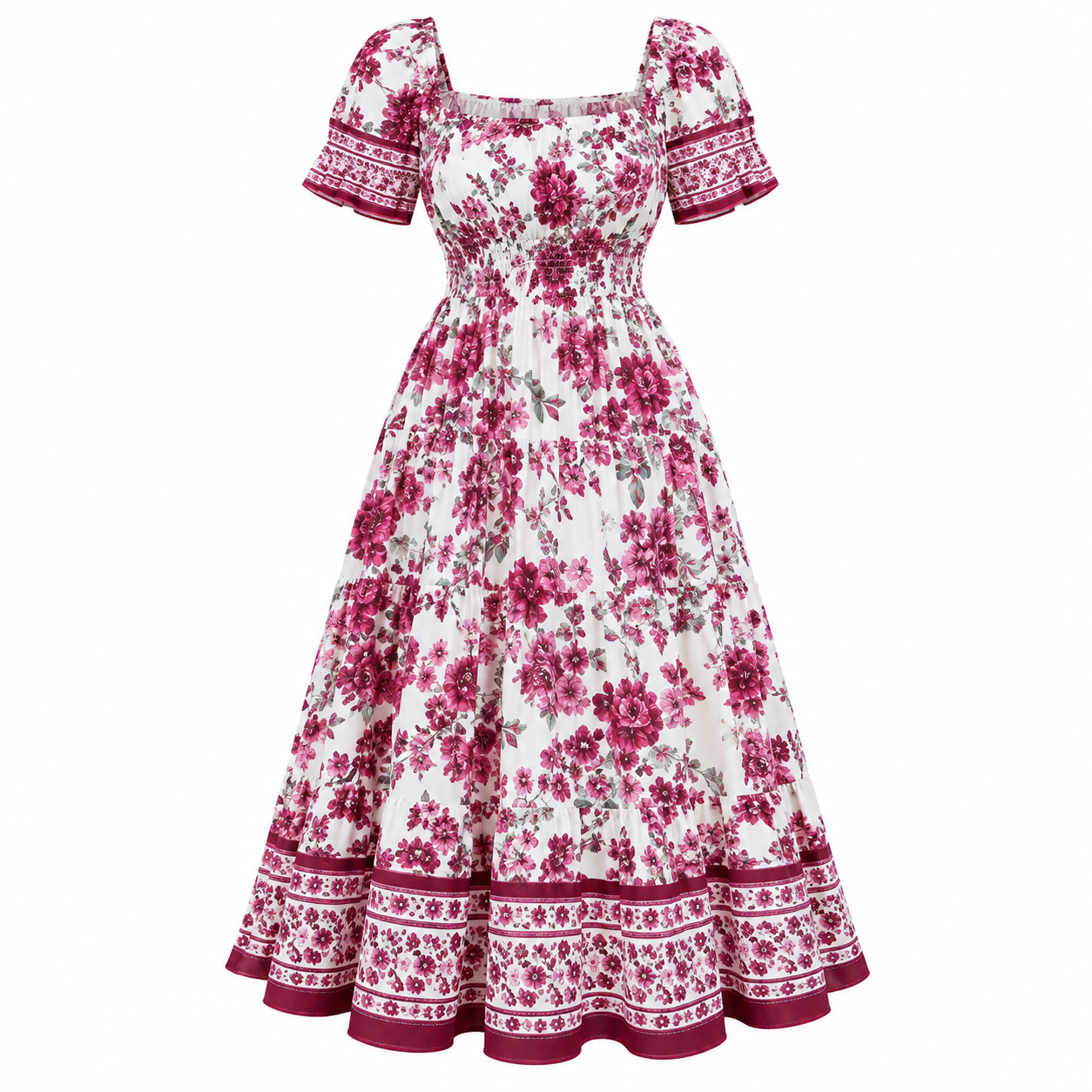 Rosalie Floral Maxi Dress-Tactilefable