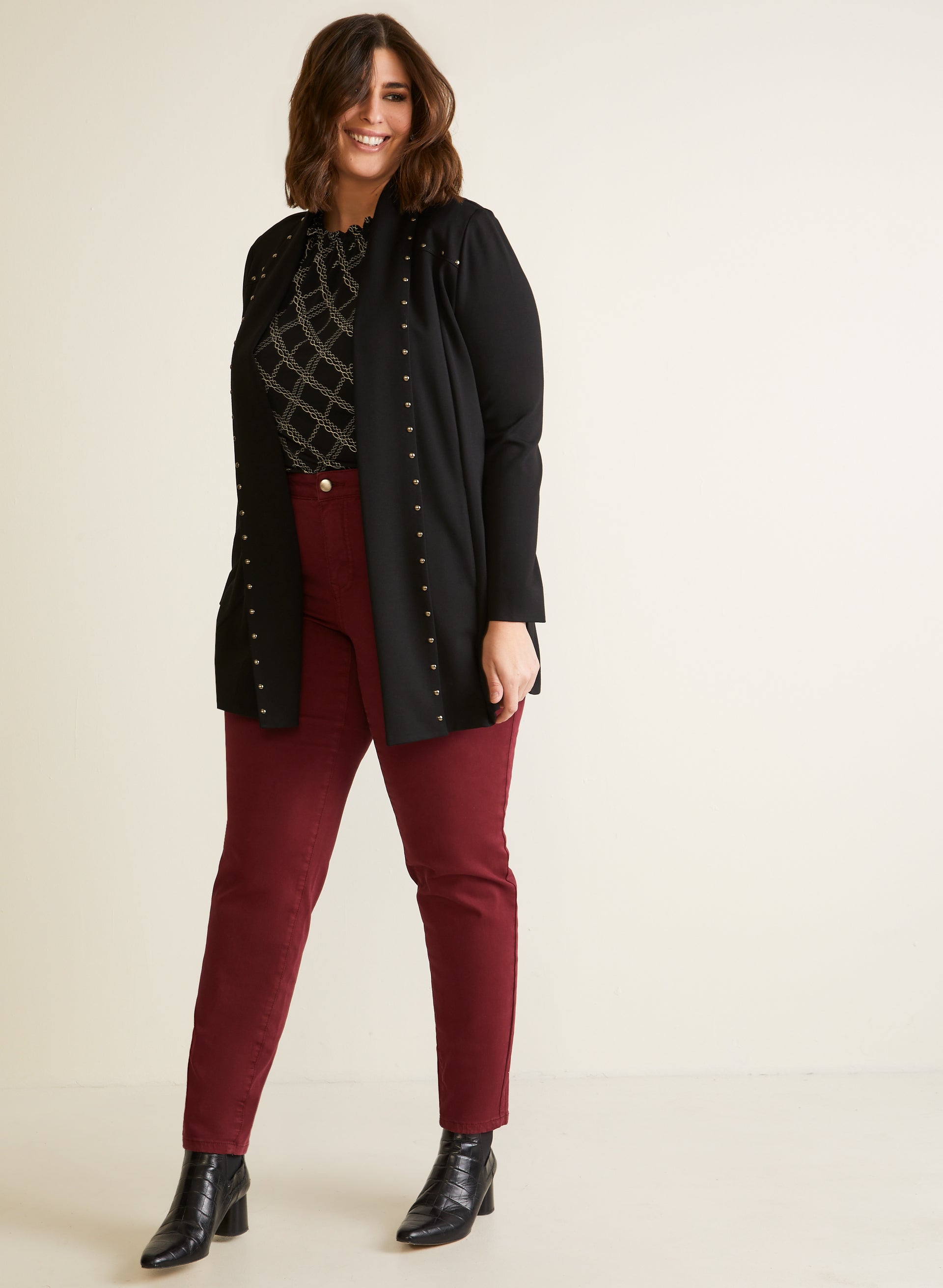 Straight Leg Jeans-Tactilefable